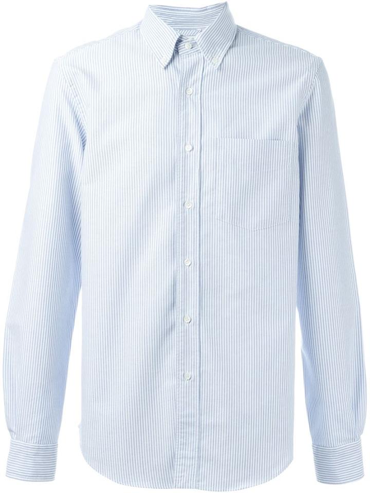 Aspesi Striped Button Down Shirt