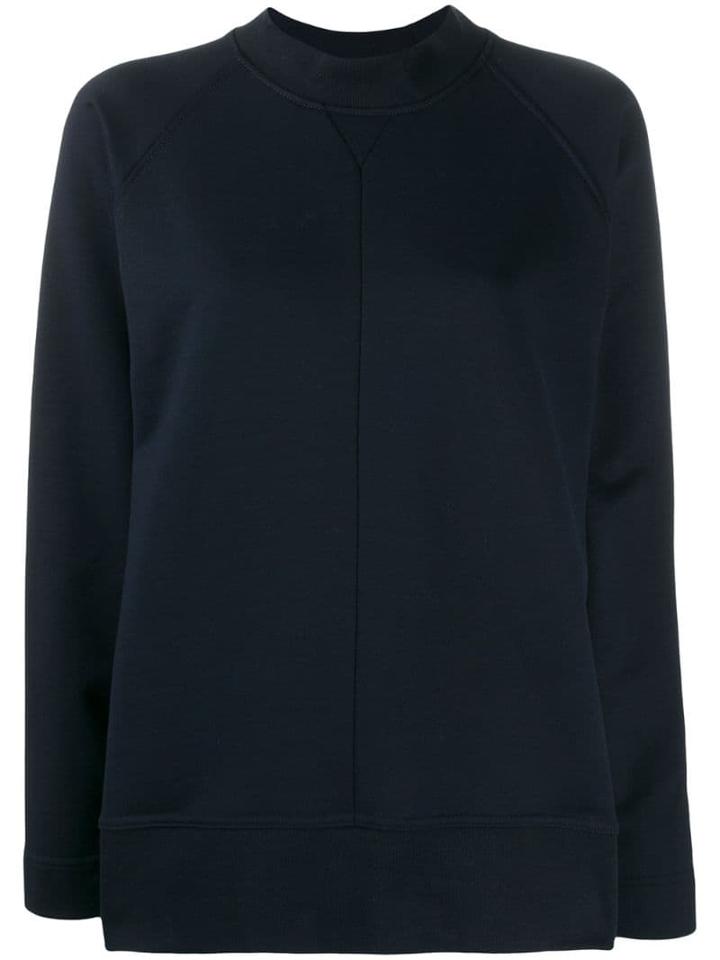 Cédric Charlier Relaxed-fit Raglan Sweatshirt - Blue