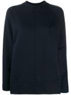 Cédric Charlier Relaxed-fit Raglan Sweatshirt - Blue