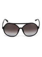 Valentino Eyewear Valentino Garavani Round Frame Sunglasses - Black