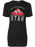 Dsquared2 Faded Long Utah T-shirt - Black
