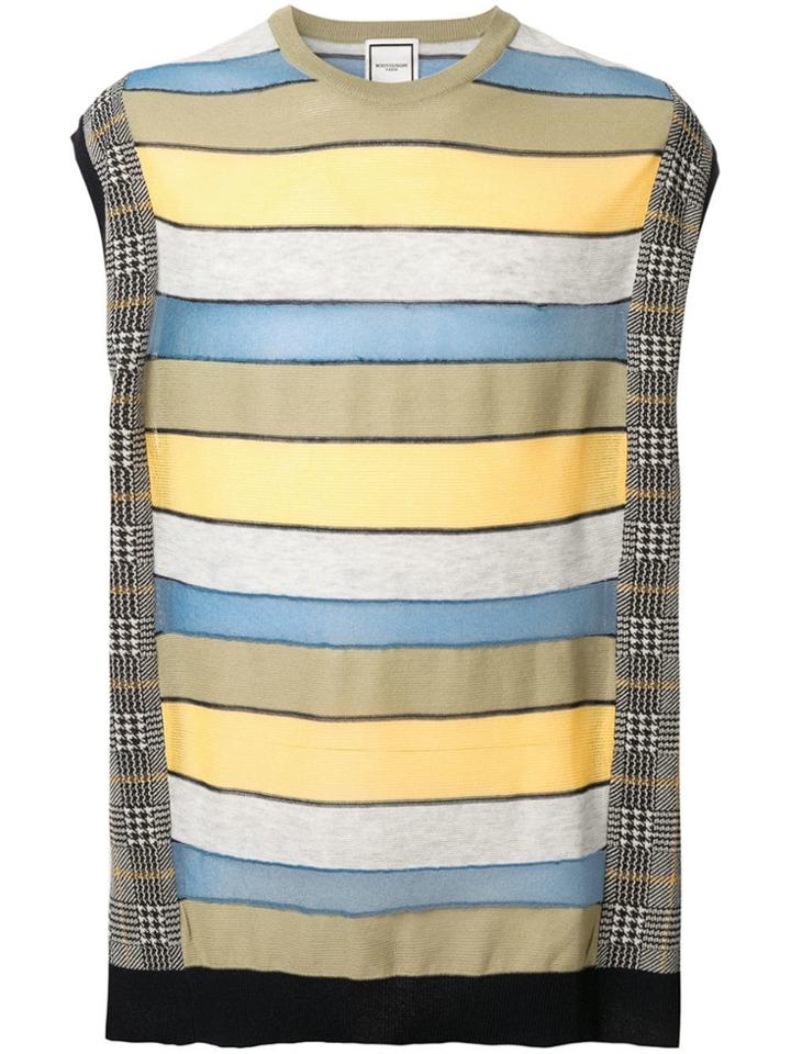 Wooyoungmi Sleeveless Striped Jumper - Multicolour