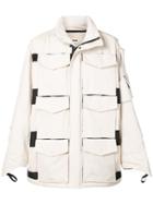 G-star Raw Research Multi-pocket Front Hooded Jacket - White