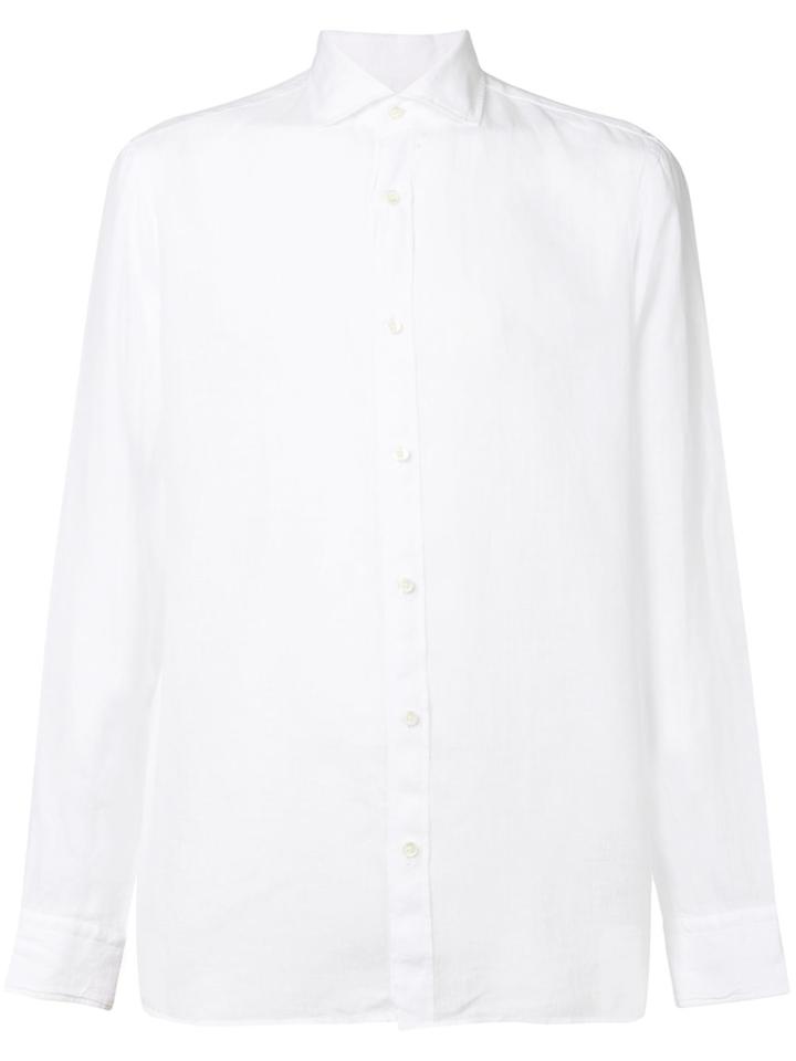 Z Zegna Straight-fit Shirt - White