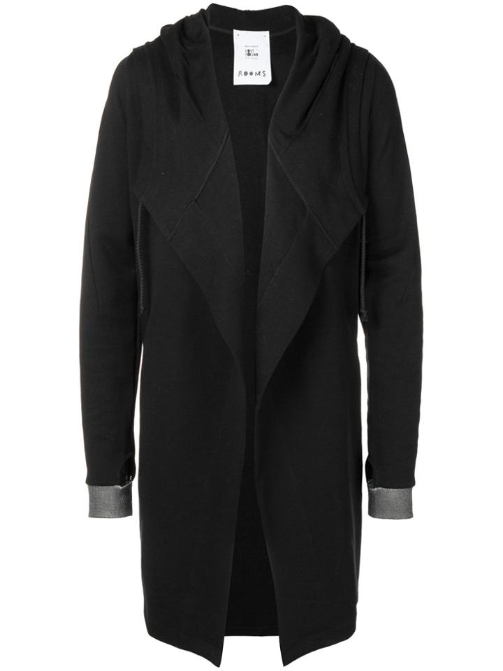 Lost & Found Rooms Longsleeved Cardi-coat - Black
