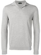 Zanone Basic Polo Shirt - Grey