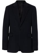 Burberry Classic Fit Cashmere Tailored Jacket - Blue