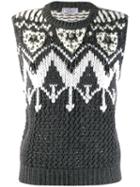 Brunello Cucinelli Embellished Sweater Vest - Grey