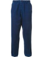 Blue Blue Japan Elasticated Waistband Trousers, Men's, Size: Large, Cotton