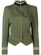 Zadig & Voltaire Fashion Show Lana Military Jacket - Green