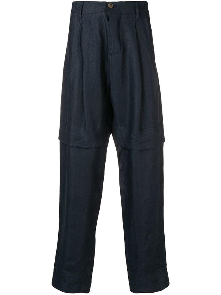 Société Anonyme Drop-crotch Trousers - Blue