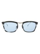 Issey Miyake Square Frame Sunglasses - Black