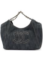 Chanel Pre-owned Denim Hand Bag - Blue