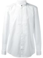 Boss Hugo Boss Pleated Front Shirt, Men's, Size: 42, White, Cotton