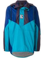 Balenciaga Bal Double Hem Windbreaker - Blue