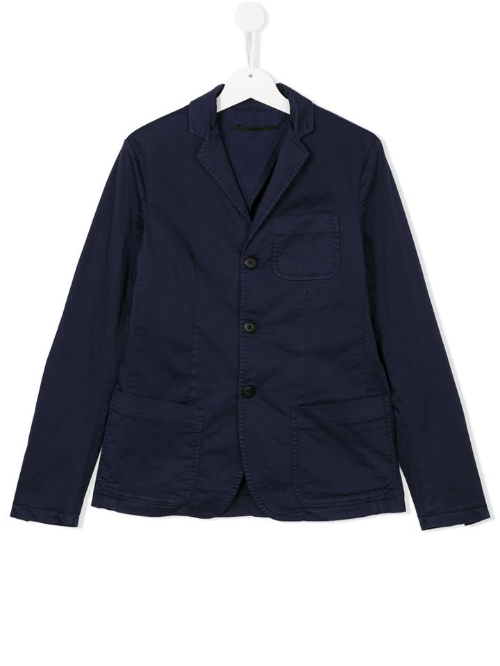 Dondup Kids Three Button Blazer, Boy's, Size: 14 Yrs, Blue