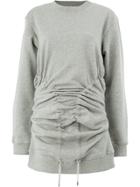 Y / Project Ruched Front Sweatshirt - Grey