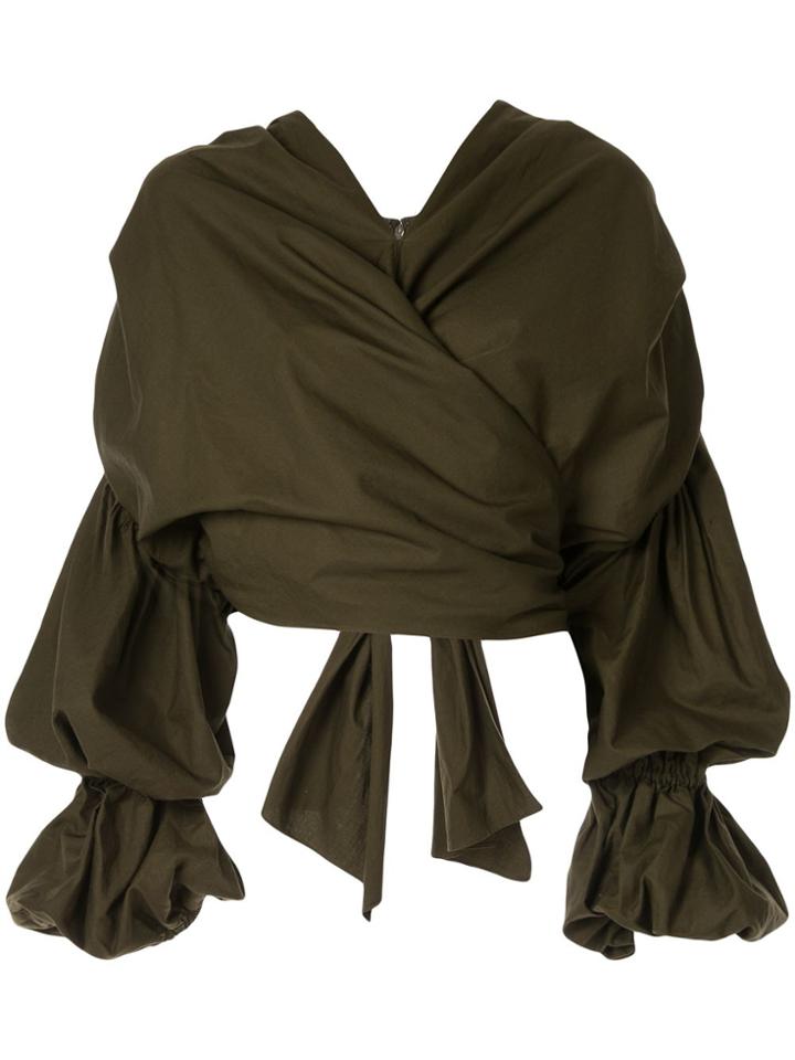 Acler Melross Blouse - Green