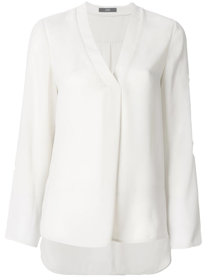 Steffen Schraut Chiffon Blouse - Nude & Neutrals