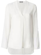 Steffen Schraut Chiffon Blouse - Nude & Neutrals