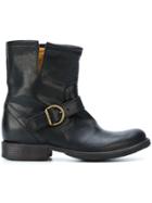 Fiorentini + Baker Buckled Ankle Boots - Black