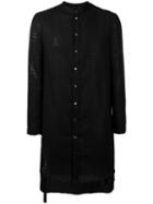Tom Rebl - Shirt Jacket - Men - Cotton/linen/flax/polyamide/viscose - 48, Black, Cotton/linen/flax/polyamide/viscose