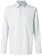 Z Zegna Classic Patterned Shirt - Grey