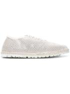 Marsèll Perforated Lace-up Shoes - White