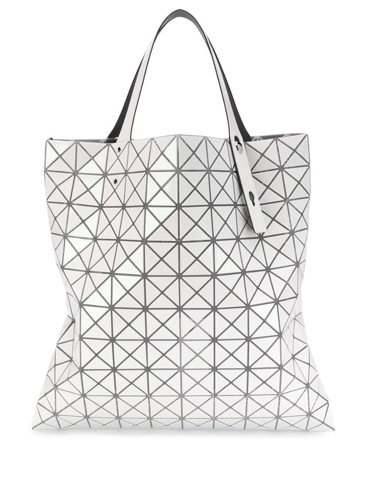 Bao Bao Issey Miyake Geometric Shopper Bag - White