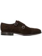 Tagliatore Classic Monk Shoes - Brown