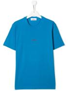 Stone Island Junior Teen Printed Logo T-shirt - Blue