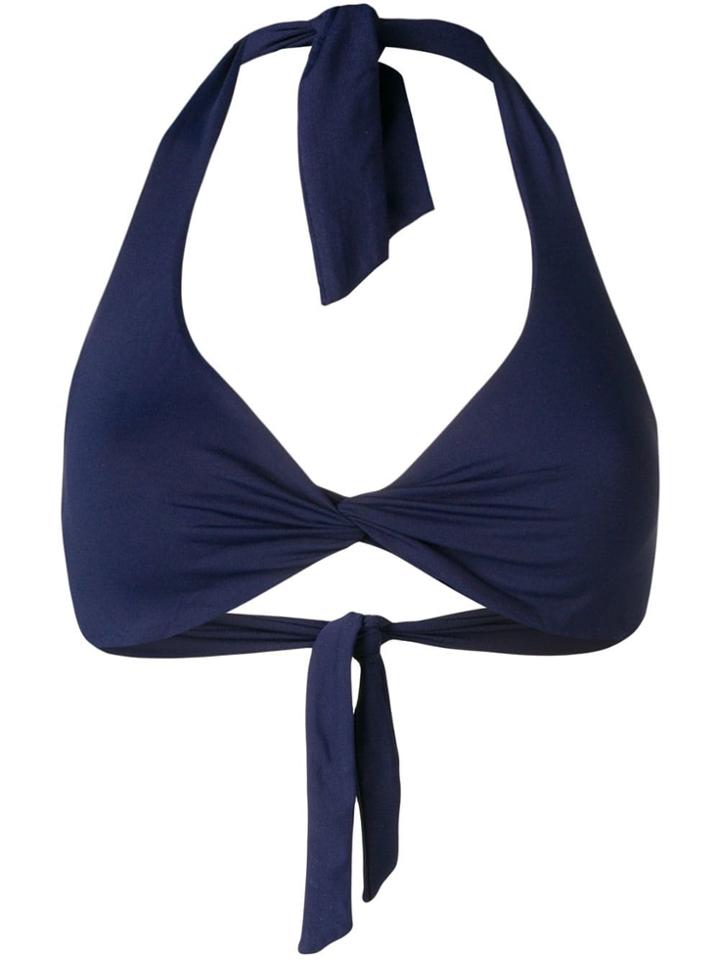 Fisico Bow Bikini Top - Blue