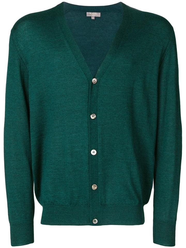 N.peal Cashmere Cardigan - Green