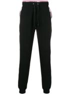 Moschino Branded Track Pants - Black