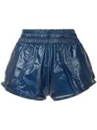 Adidas By Stella Mccartney Elasticated Waist Shorts - Blue