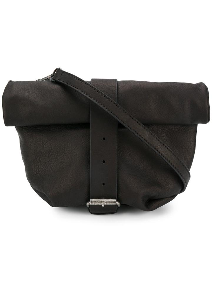 Ann Demeulemeester Buckle Crossbody Bag - Black