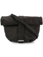Ann Demeulemeester Buckle Crossbody Bag - Black