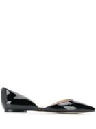 Sam Edelman Rodney D'orsay Ballerina Flats - Black