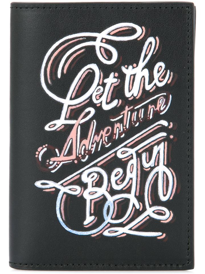 Demanumea Let The Adventure Begin Wallet - Black