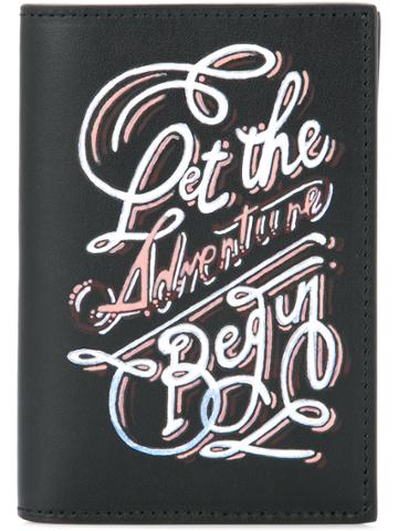 Demanumea Let The Adventure Begin Wallet - Black