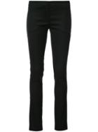 Monse - Formal Skinny Tailored Trousers - Women - Silk/wool/nylon/spandex/elastane - 2, Black, Silk/wool/nylon/spandex/elastane