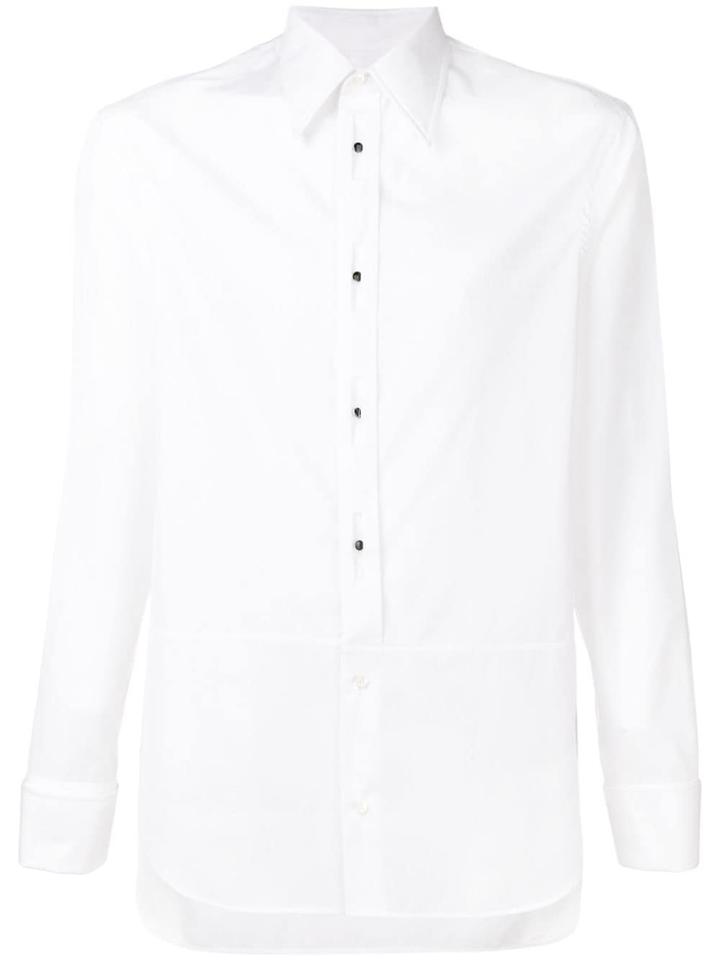 Maison Margiela Concealed Button Shirt - White
