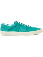 Saint Laurent Lace-up Sneakers - Green