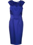 Zac Zac Posen 'irina' Dress, Women's, Size: 8, Blue, Nylon/spandex/elastane/acetate