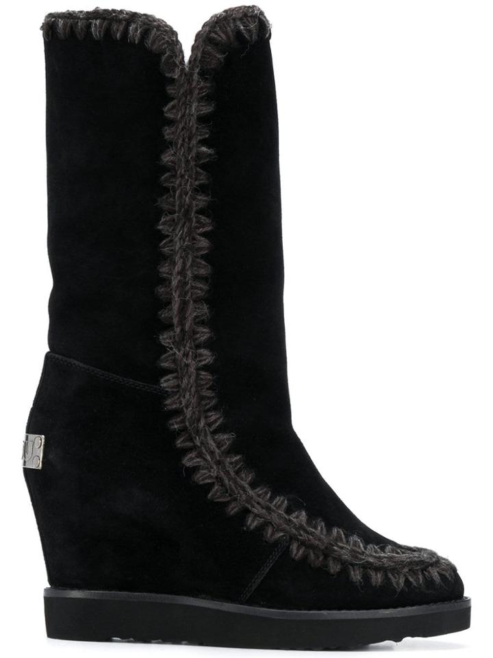 Mou Fit Weskitall Boots - Black