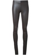 Sylvie Schimmel 'fun Stretch' Leggings, Women's, Size: 36, Brown, Calf Leather