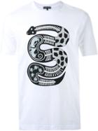 Markus Lupfer Snake Skeleton Print T-shirt