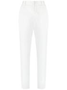 À La Garçonne - Tailored Trousers - Women - Cotton/spandex/elastane - 38, White, Cotton/spandex/elastane
