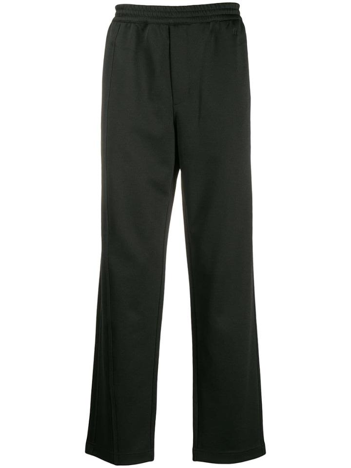 Helmut Lang Embroidered Logo Track Pants - Black