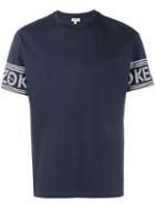 Kenzo - Round Neck T-shirt - Men - Cotton - Xl, Blue, Cotton
